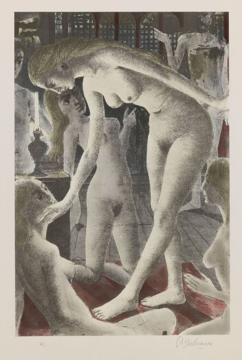 Paul Delvaux - Salomè