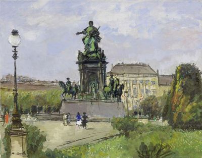 Vienna. Mariatheresienplatz