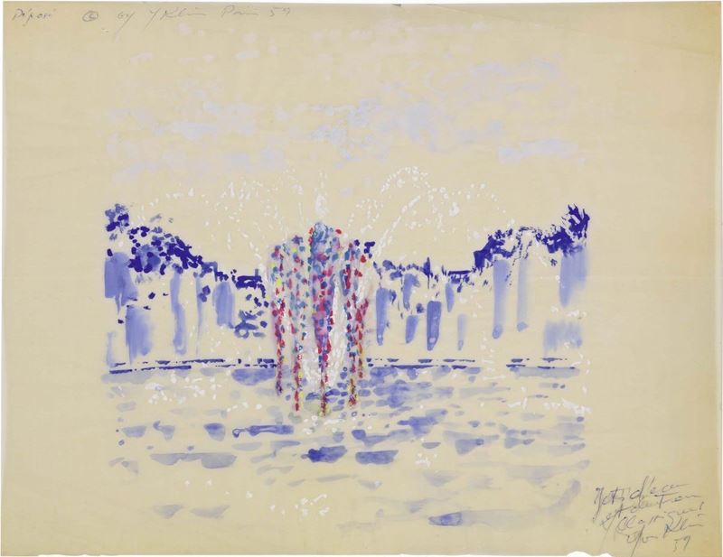 Yves Klein - Jets D'eau Et De Feu Classique (D 92)