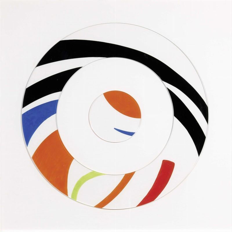 Sara Campesan - Scomposizione Circolare 4 Spirali