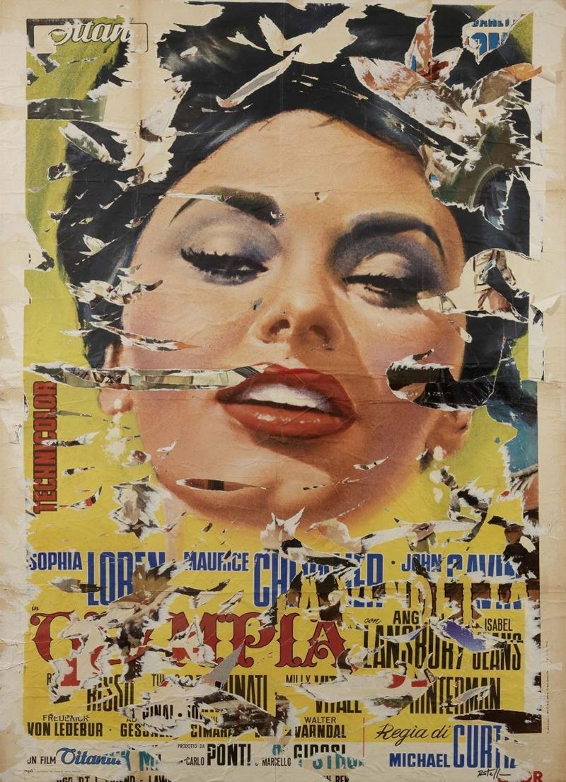 Mimmo Rotella - Olimpia