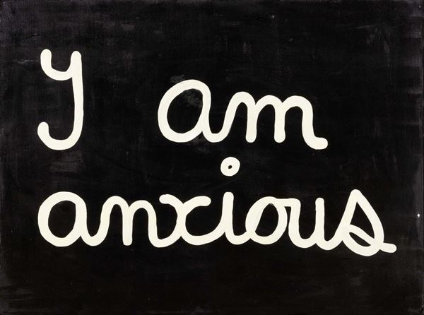 Ben Vautier - I am anxious