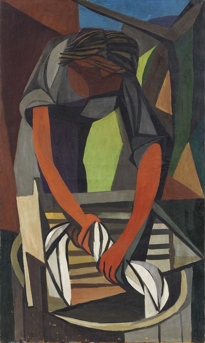 Renato Guttuso - La Grande Lavandaia
