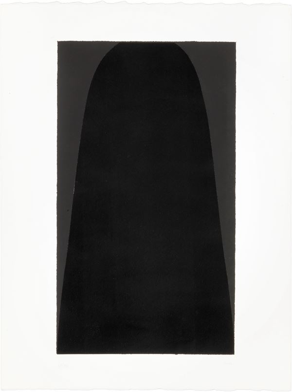 Alberto Burri : Bianchi e neri II  (1969)  - Litografia e collage di acetato, es. 37/90 - Auction CONTEMPORARY ART - I - Casa d'aste Farsettiarte