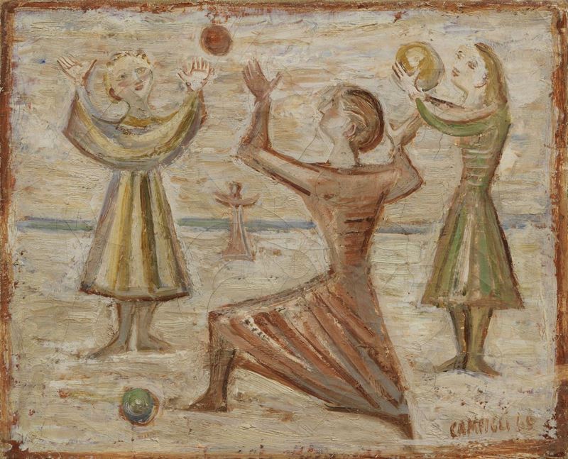 Massimo Campigli - Il Gioco della Palla
