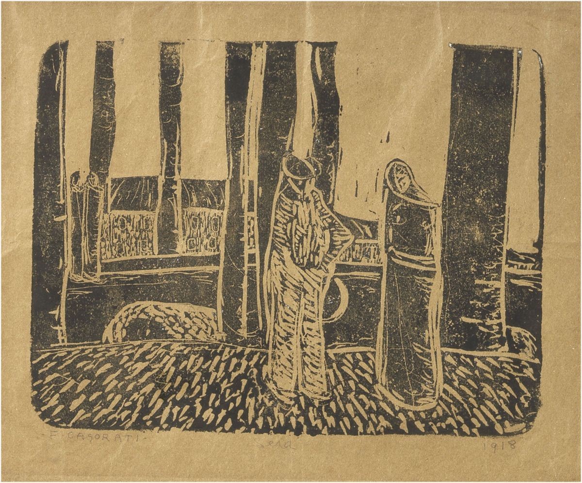 Felice Casorati - Tre Grafiche