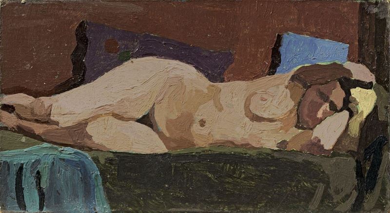 Llewelyn Lloyd - Nudino Sdraiato