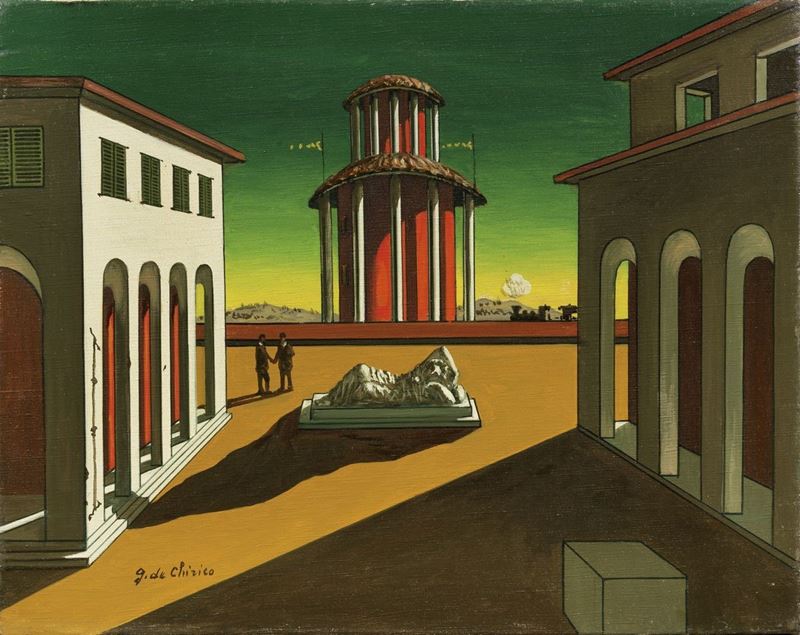 Giorgio De Chirico - Piazza D'italia