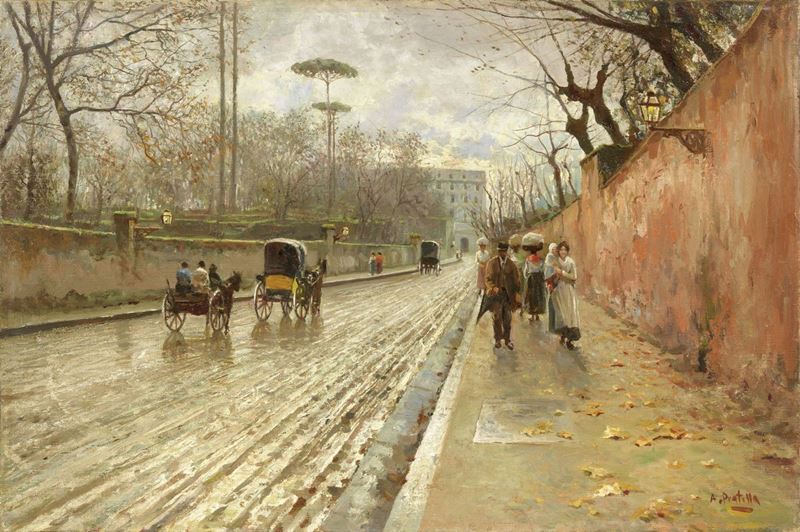 Attilio Pratella - Strada di Antignano