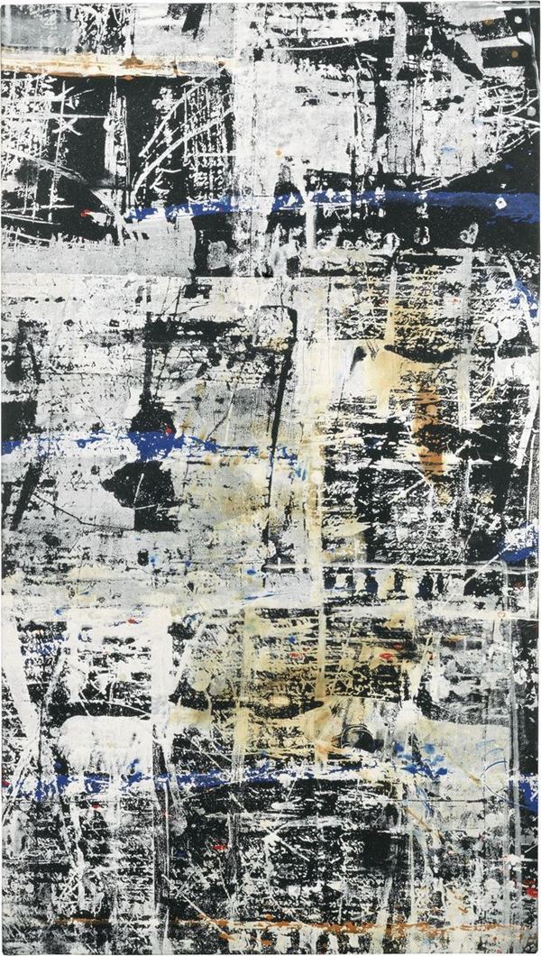 Giorgio Celiberti : Memorie del sottosuolo  (1996-98)  - Tecnica mista su tela tesa su tavola - Auction CONTEMPORARY ART - I - Casa d'aste Farsettiarte