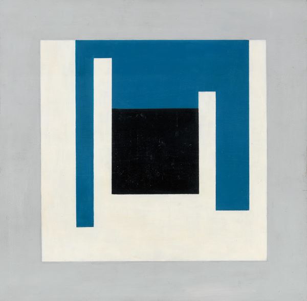 Bruno Munari : Negativo-positivo  (1953)  - Acrilico su tavola - Auction CONTEMPORARY ART - I - Casa d'aste Farsettiarte