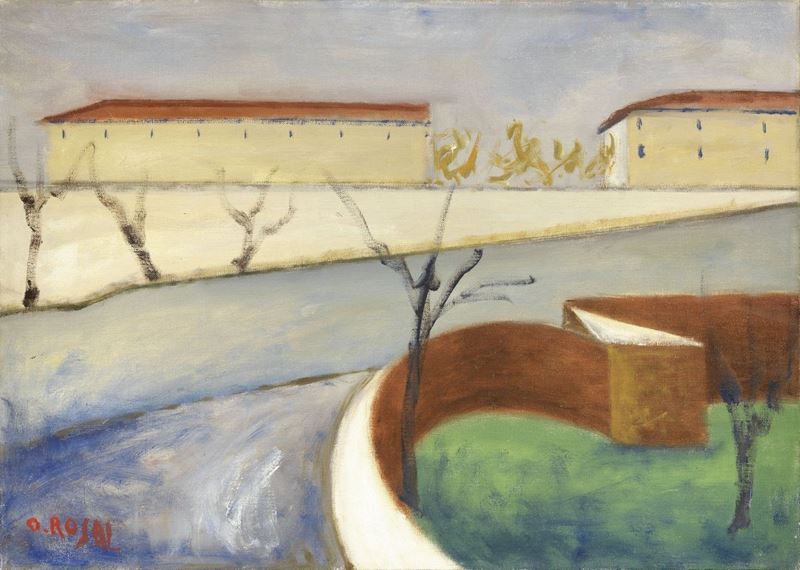 Ottone Rosai - Paesaggio