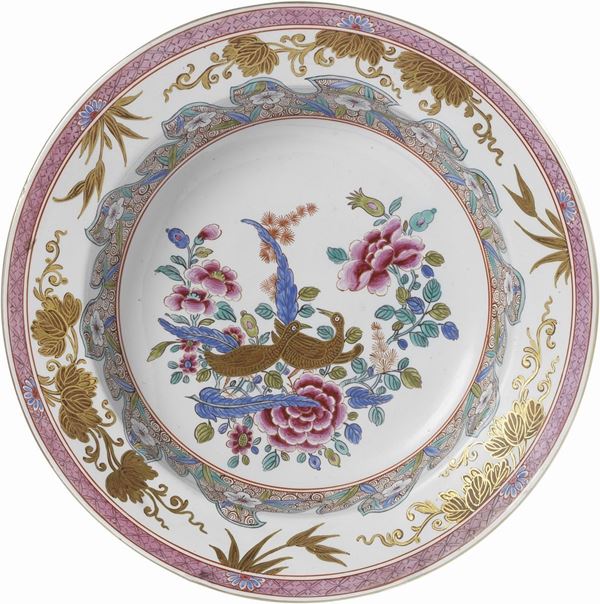 Fondina in porcellana  - Asta IMPORTANTI DIPINTI ANTICHI - I - Casa d'aste Farsettiarte