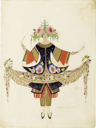 Tre Bozzetti per Costumi Teatrali