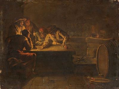 Interno di Osteria con Giocatori