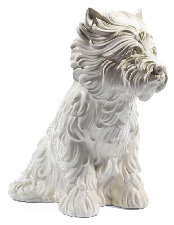 Jeff Koons : Puppy (Vaso)  (1998)  - Scultura in porcellana, multiplo, es. 512/3000 - Auction CONTEMPORARY ART - I - Casa d'aste Farsettiarte