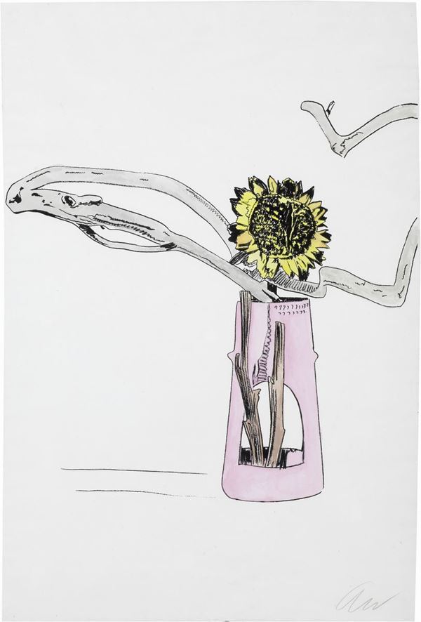 Andy Warhol : Flowers (Hand-Colored)  (1974)  - Serigrafia su carta, colorata a mano, es. 36/50 A.P. - Asta ARTE CONTEMPORANEA - I - Casa d'aste Farsettiarte