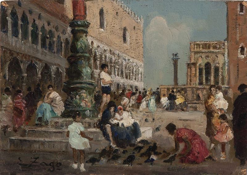 Erma Zago - Due Vedute di Venezia