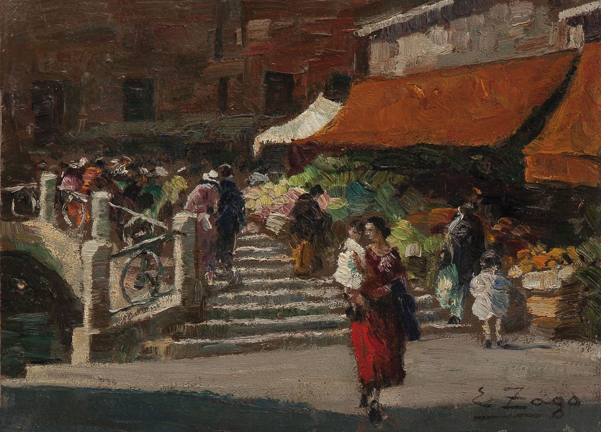 Erma Zago - Due Vedute di Venezia