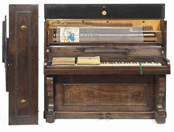 Giuseppe Chiari : Pianoforte preparato N. 6  (1982)  - Pianoforte, libro e acrilico - Auction CONTEMPORARY ART - I - Casa d'aste Farsettiarte