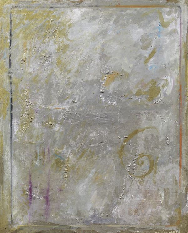 Giosetta Fioroni : Senza titolo  (1960)  - Olio e smalti su tela - Auction CONTEMPORARY ART - I - Casa d'aste Farsettiarte