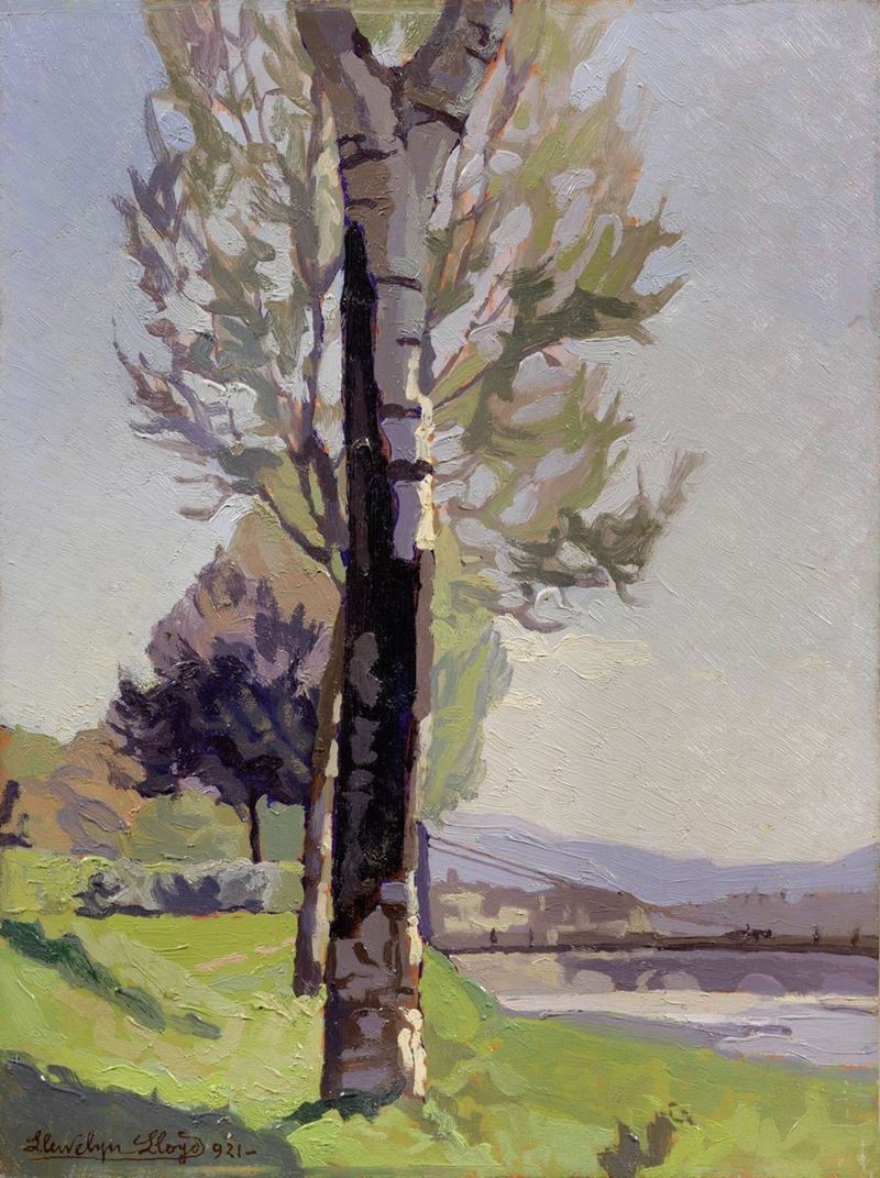 Llewelyn Lloyd - Pioppi Sull'arno. le Cascine