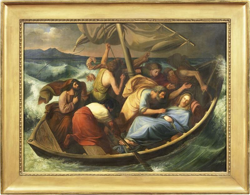 Leopold Schulz - Tempesta sul Lago Tiberiade