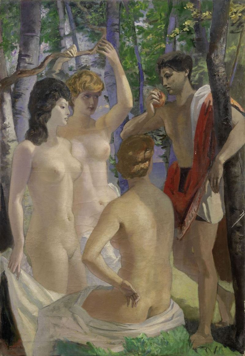 Anton Luigi Gajoni - Il Giudizio di Paride