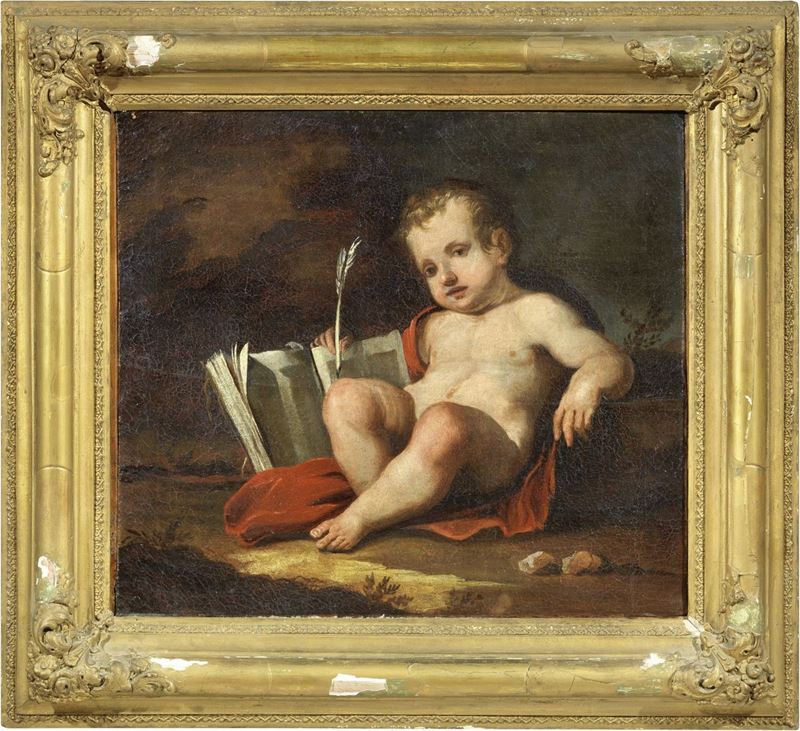 Scuola Francese Fine XVII Secolo - Allegoria della Scrittura