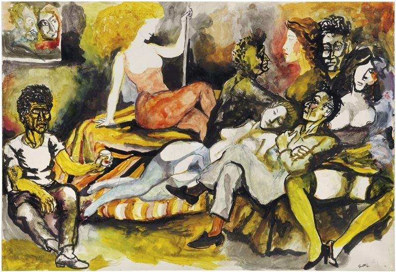 Renato Guttuso - Lo Studio del Pittore