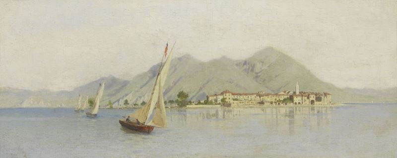 Ambrogio Preda (attr. a ) - Isole Borromee, Lago Maggiore