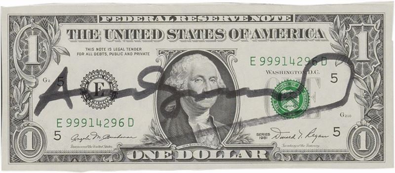 Andy Warhol - One Dollar Washington