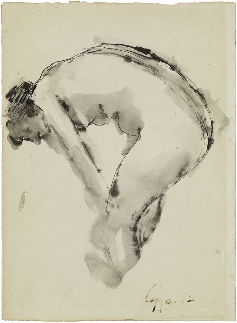 Giuseppe Capogrossi - Nudo