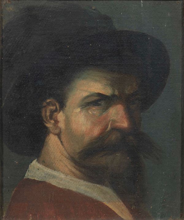 Ignoto ferrarese del XIX secolo - Ritratto di Enea Vendeghini