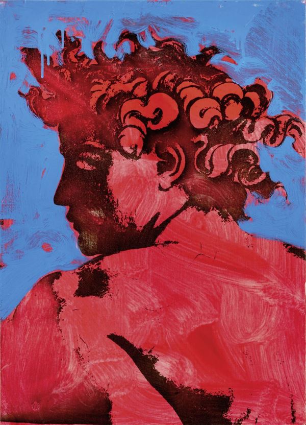 Tano Festa : Da Michelangelo  (1979)  - Smalto su tela emulsionata - Auction CONTEMPORARY ART - I - Casa d'aste Farsettiarte