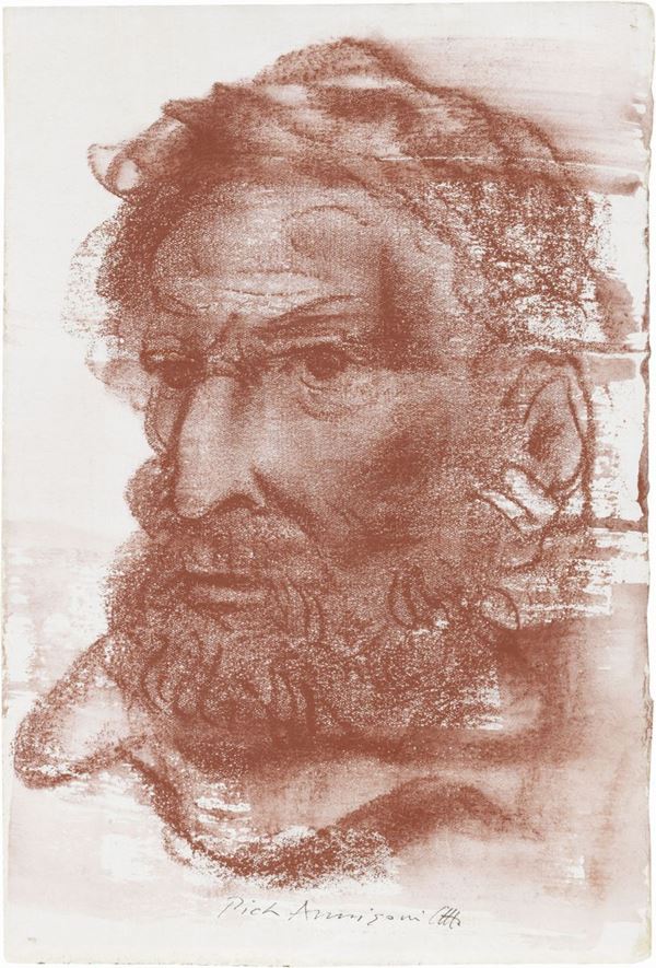 Pietro Annigoni - Ritratto virile