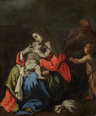 Sacra Famiglia con San Giovannino