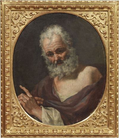 «santo con Spalla Scoperta» e «santo con Manto»