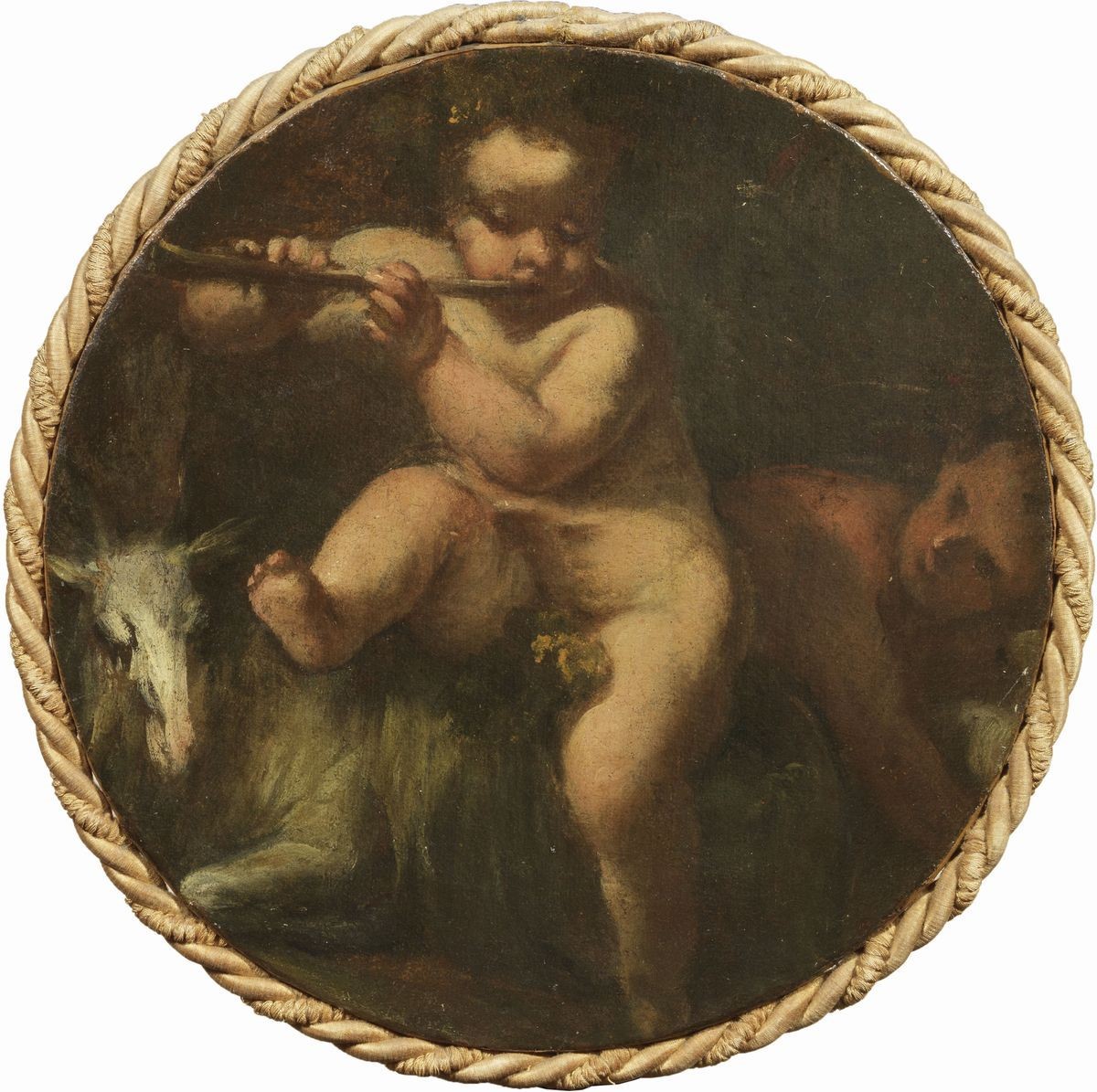 Giacomo Parolini (attr. A) - Sei Tondi Raffiguranti «giochi di Puttini»