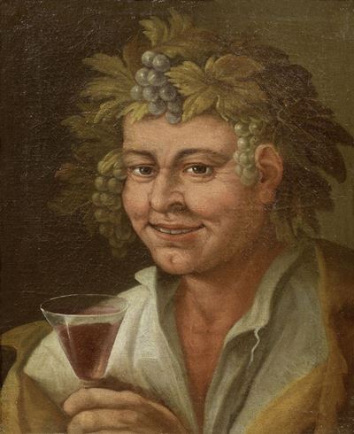 Ritratto Virile Come Allegoria di Bacco