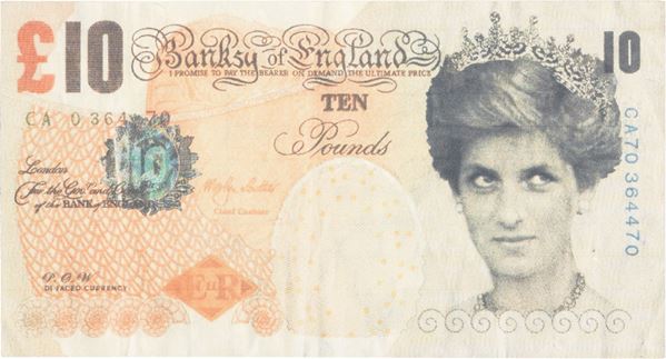 Banksy - Di-faced Tenners (Banksy of England)