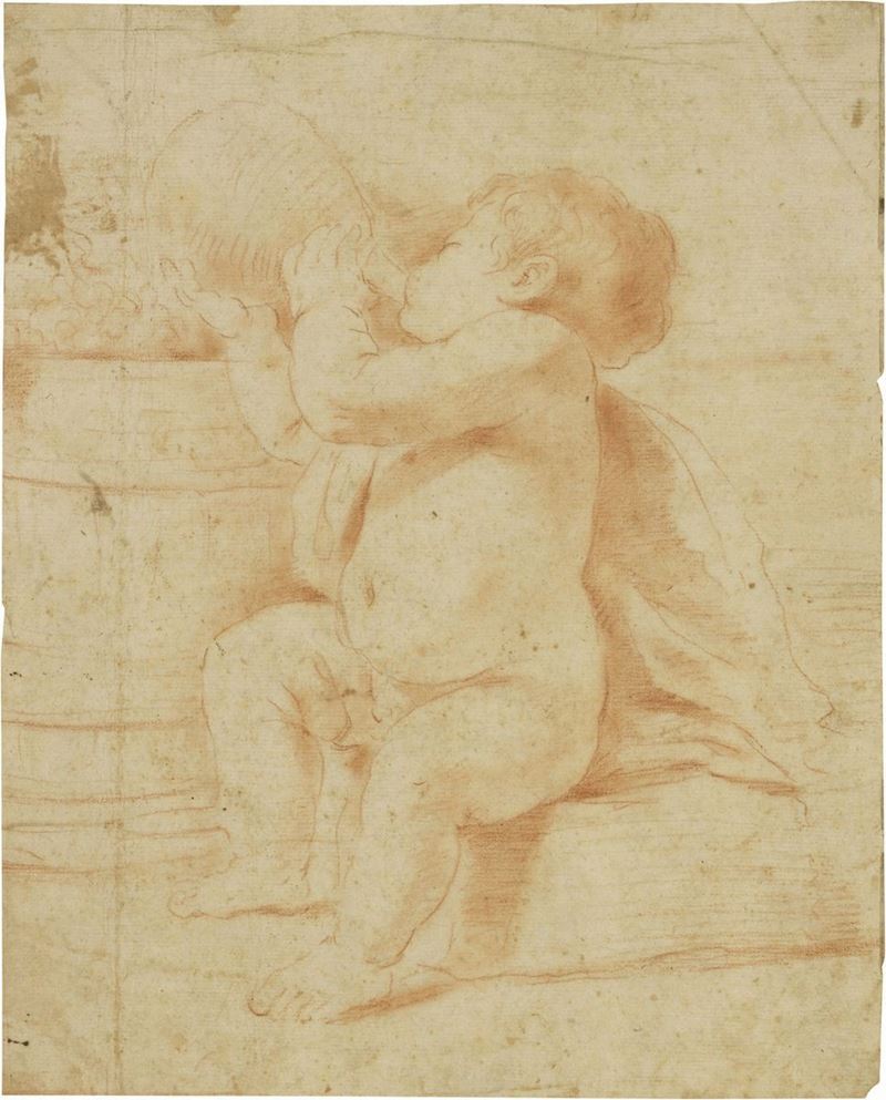 Scuola Emiliana Fine XVII Secolo - Putto