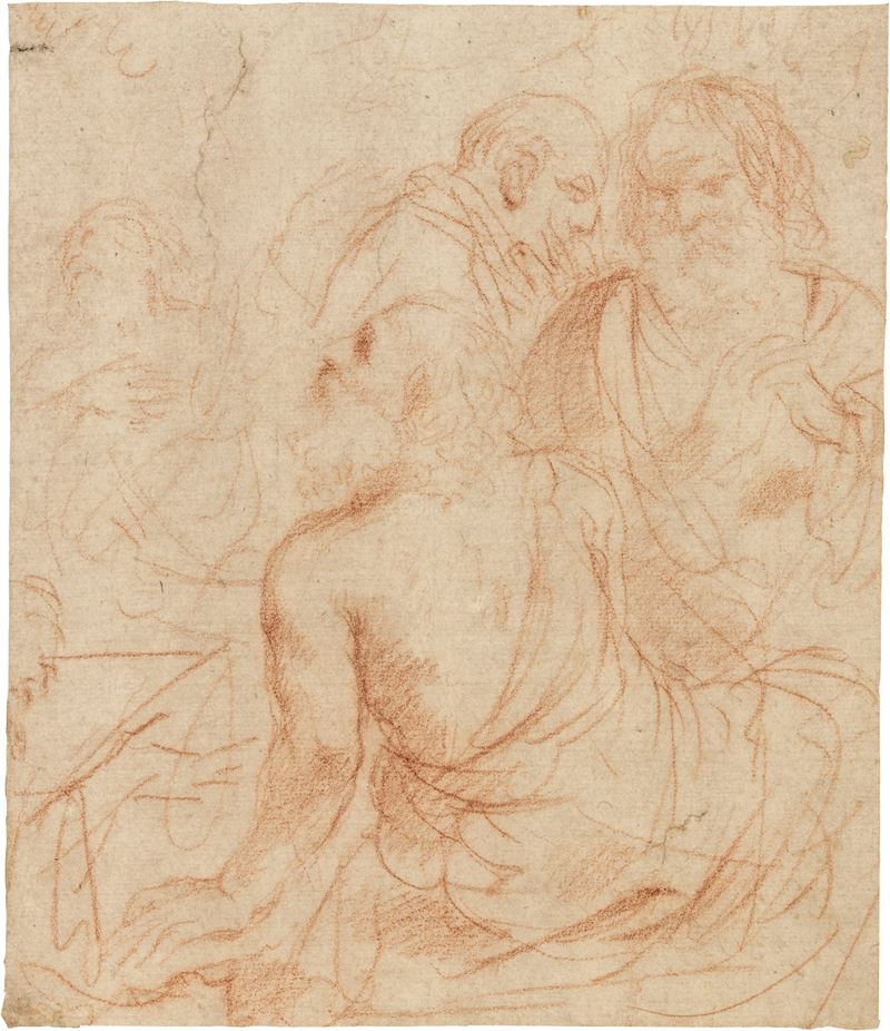 Scuola Emiliana del XVII Secolo - Studio di Figure