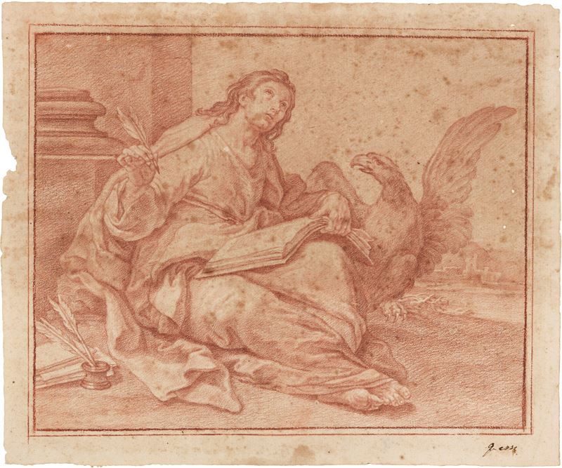 Giovan Francesco Gessi (attr. A) - San Giovanni Evangelista