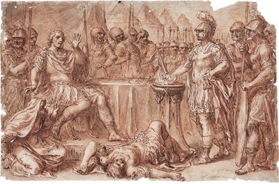 Muzio Scevola Davanti a Lars Porsenna