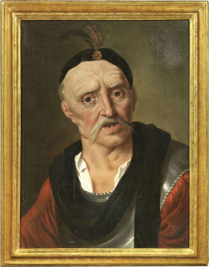 Scuola Veneta del XVIII Secolo - Ritratto di Cortigiano