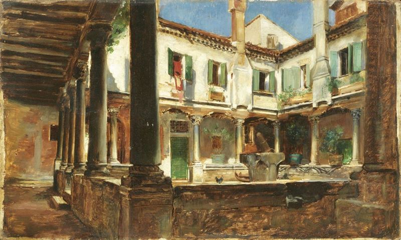 Vincenzo Cabianca - Chiostro