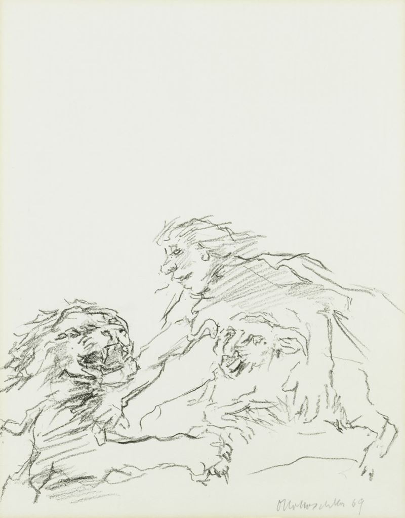 Oskar Kokoschka - Saul And David