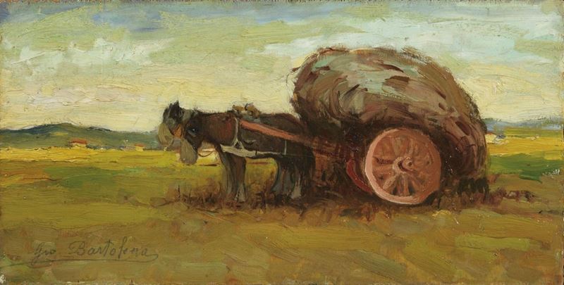 Giovanni Bartolena - Carro di Fieno a Campolecciano