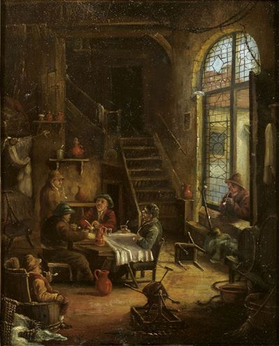 Interno di Osteria